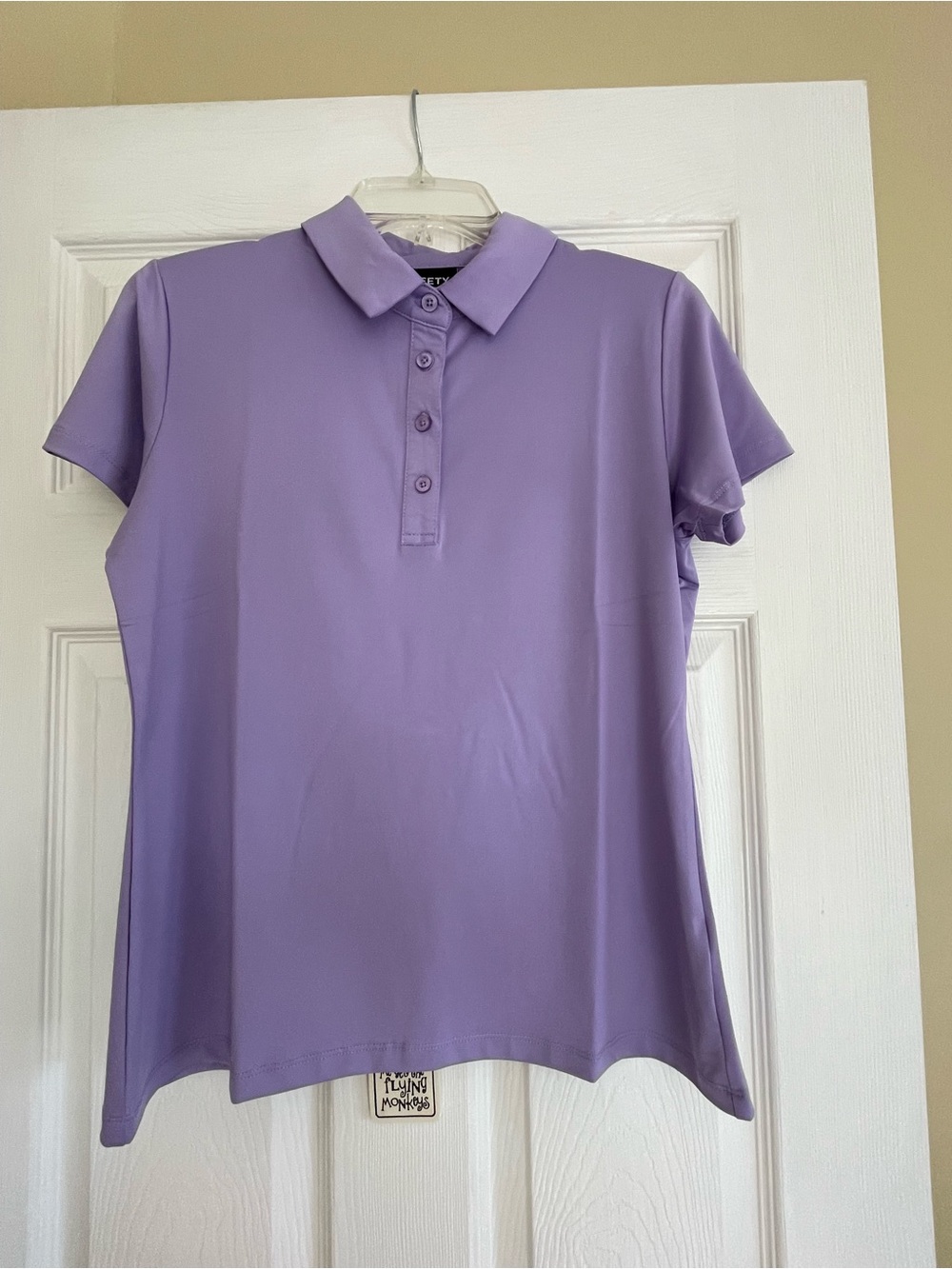 NWT- Women’s Lavender Golf Shirt- Beauty!